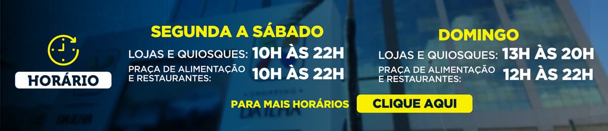 Imagem de banner da novidade VOLTAMOS AO HORÁRIO NORMAL