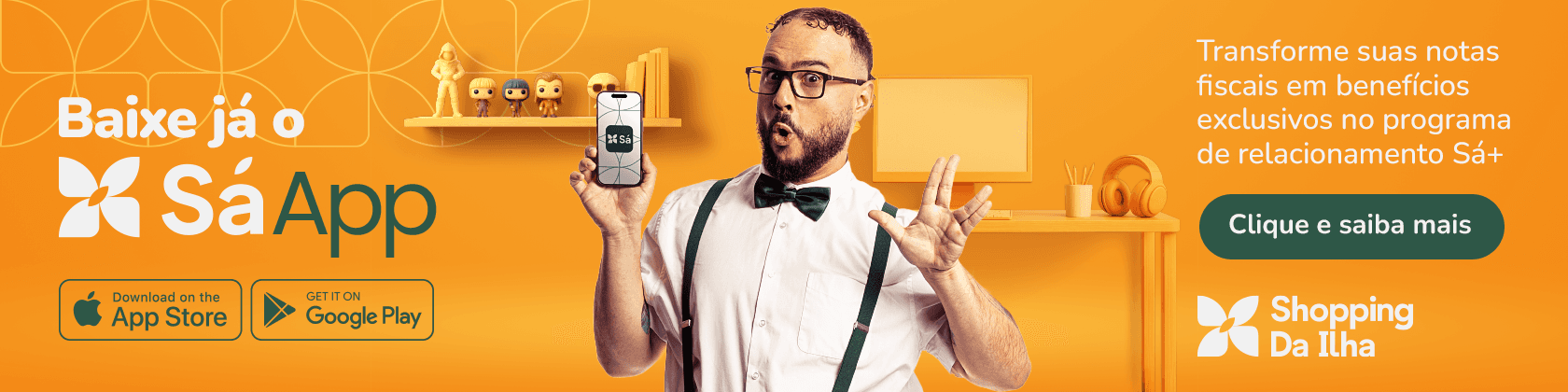 Imagem de banner da novidade SÁ APP