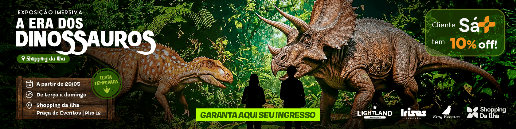 Imagem de banner da novidade A Era dos Dinossauros