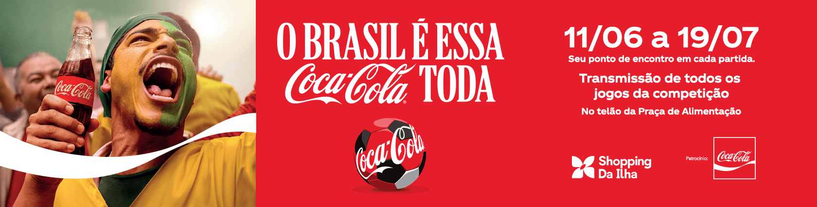 Imagem de banner da novidade Copa é no ilha