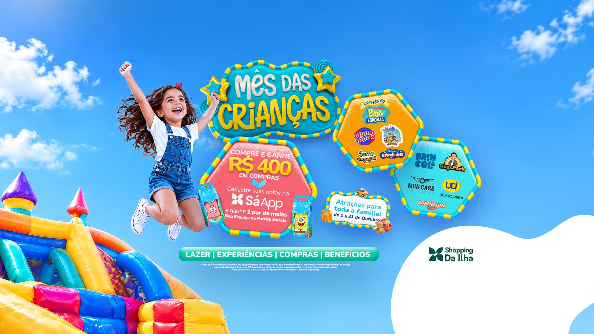 Imagem do Banner Mês das Crianças