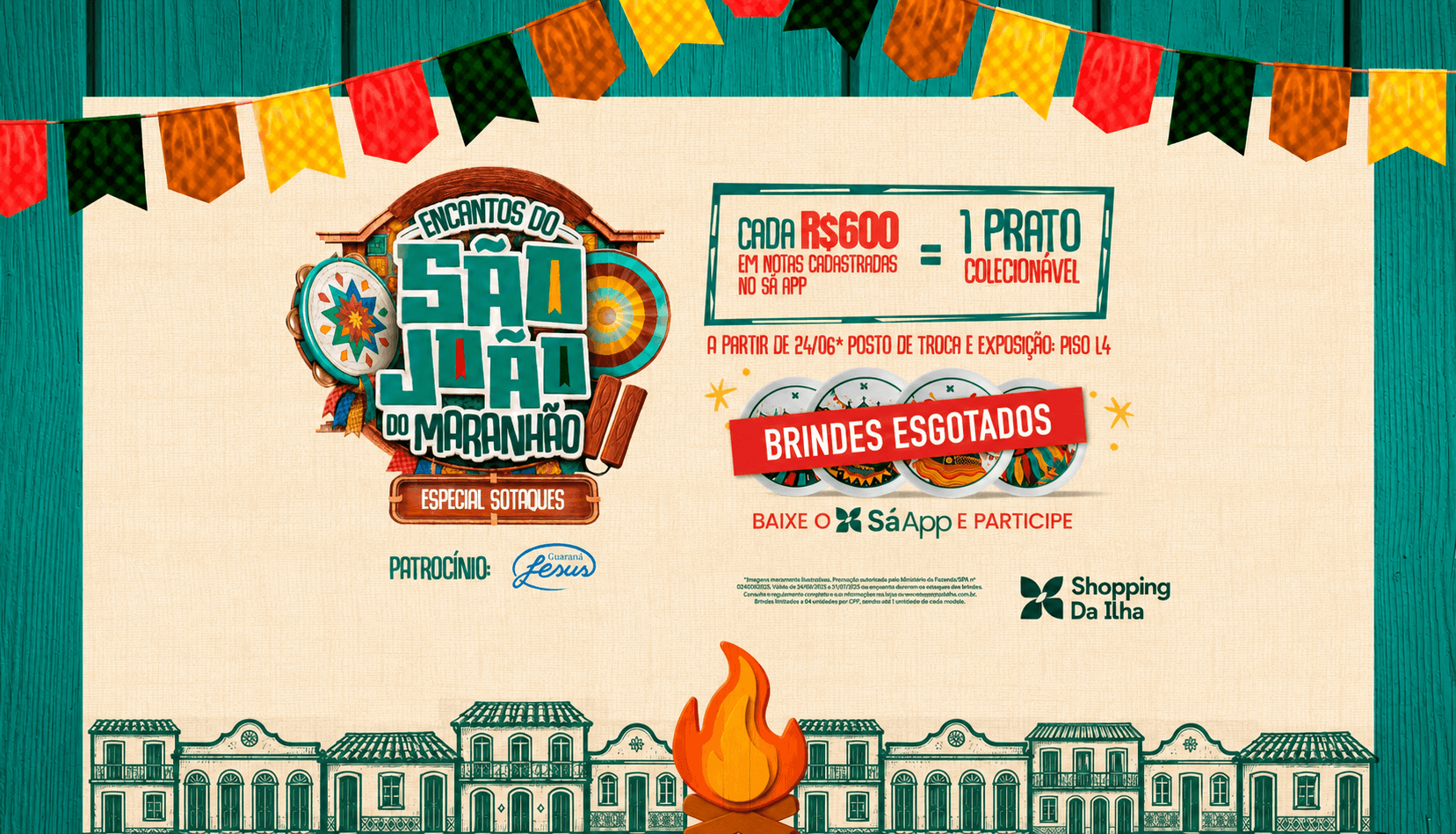 Imagem do Banner ENCANTOS DO SÃO JOÃO DO MARANHÃO - ESPECIAL SOTAQUES