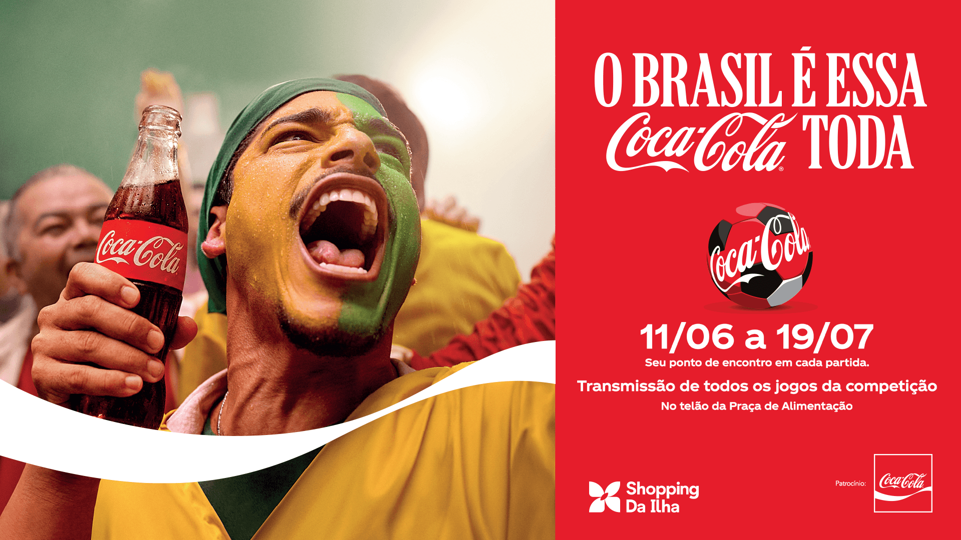 Imagem do Banner Copa é no ilha