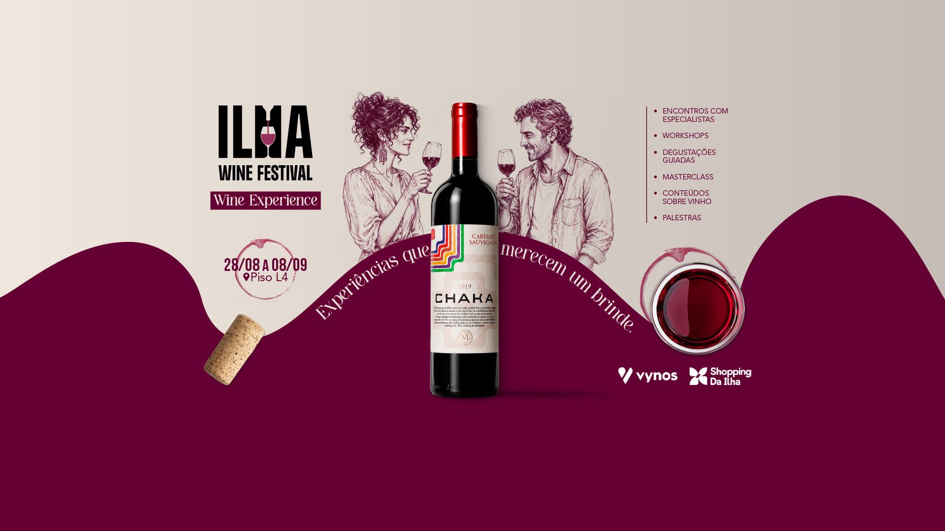 Imagem do Banner ILHA WINE FESTIVAL